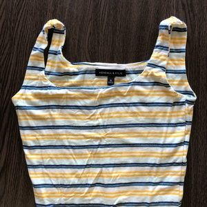 Comfortable cropped tank top